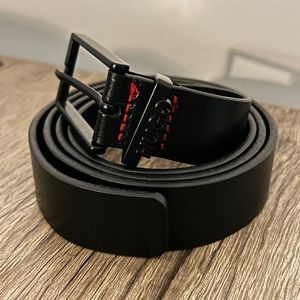 HUGO BOSS Black Leather Belt